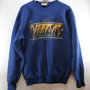 Vintage Africa‎ Impala Safari Crew Neck Sweatshirt 1990s Large Lee made in USA